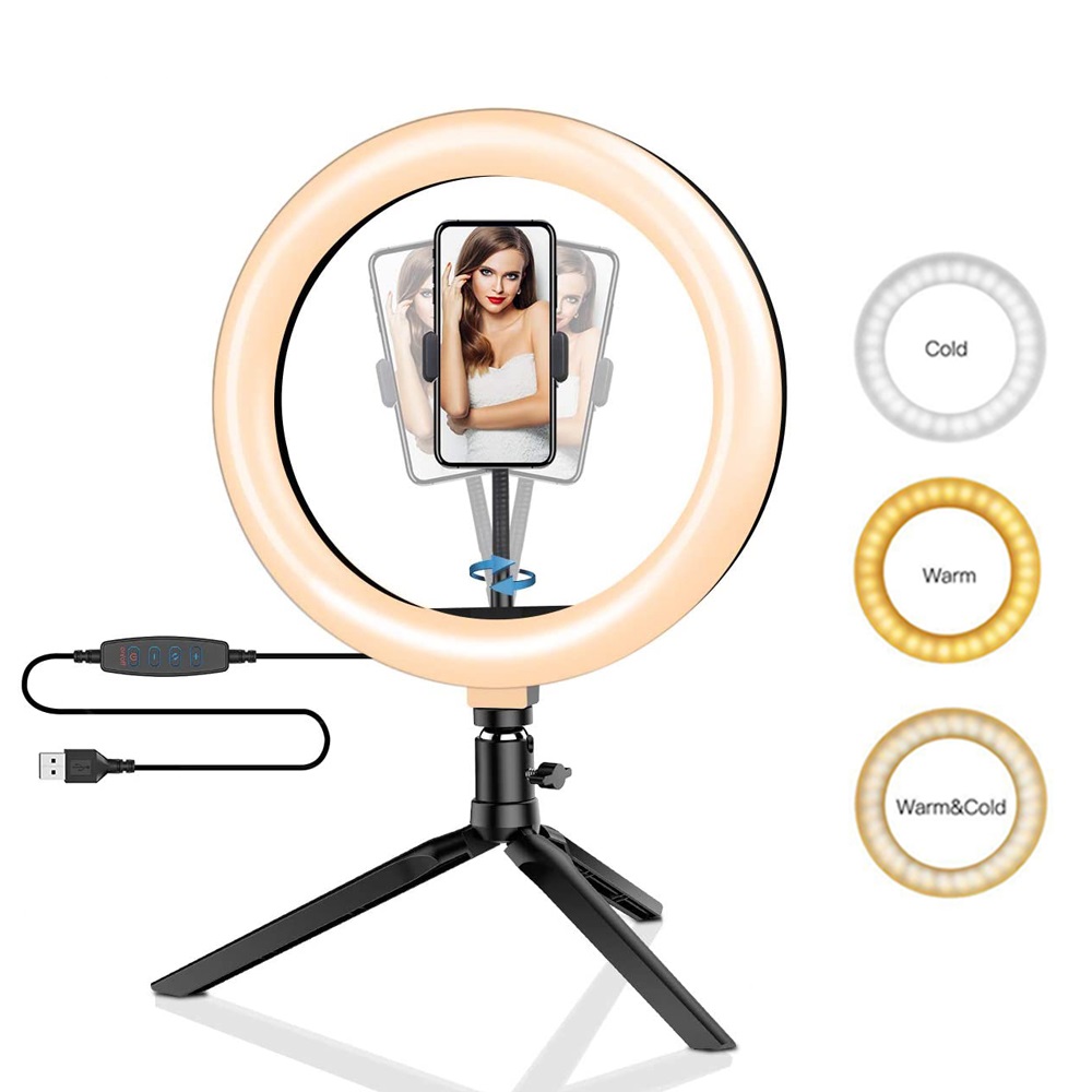 Photography Lighting Description - 26 سنتيمتر 10 بوصة Led حلقة
