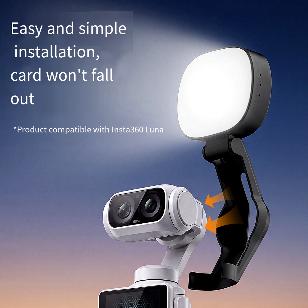 Photography Lighting Kit Portable - ضوء محمول للتجميل لكاميرا Insta360 Luna