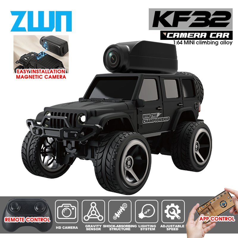 KF32 1:64 RC سيارة فيديو صغيرة - مراجعة Photography Lighting Description وسعره