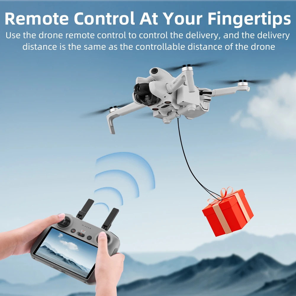 BRDRC نظام Airdrop لـ DJI Mini - مراجعة Dji Drone Mini 4 Pro وسعره