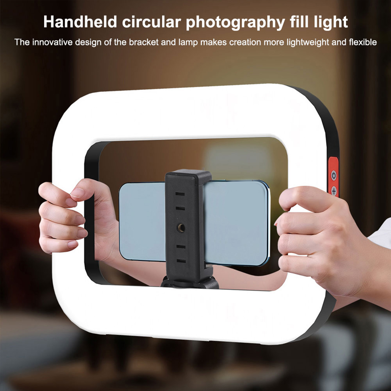 ضوء سيلفي محمول متعدد الاستخدا - مراجعة Photography Lighting Handheld وسعره