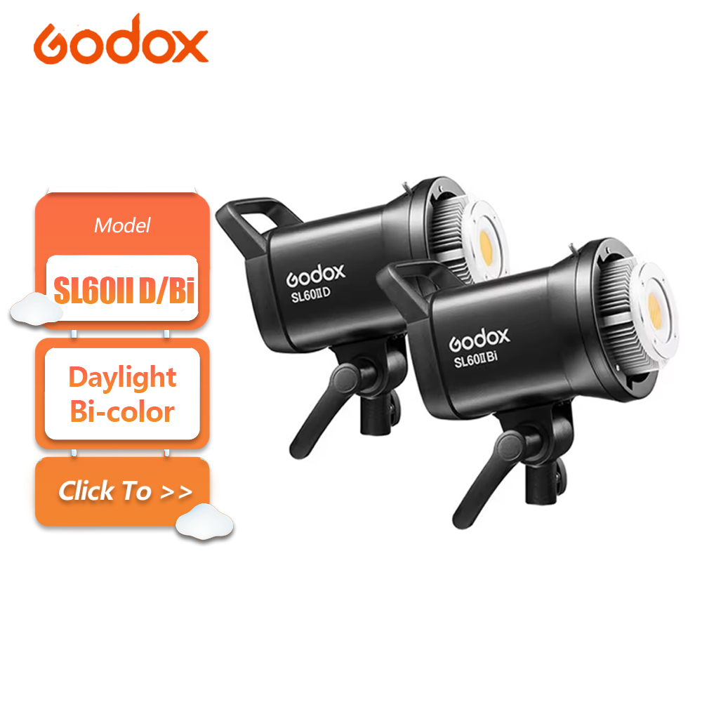ضوء فيديو LED ثنائي اللون Godo - مراجعة Photography Lighting Description وسعره