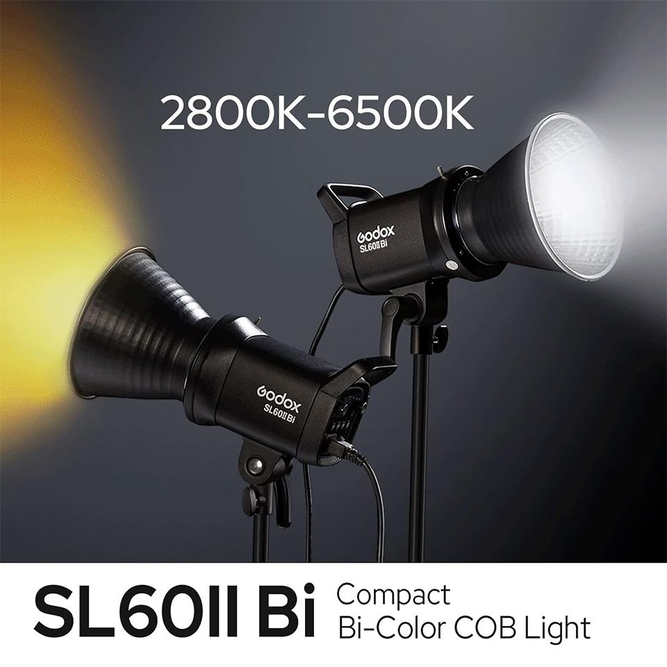 ضوء فيديو LED ثنائي اللون Godo - مراجعة Photography Lighting Description وسعره