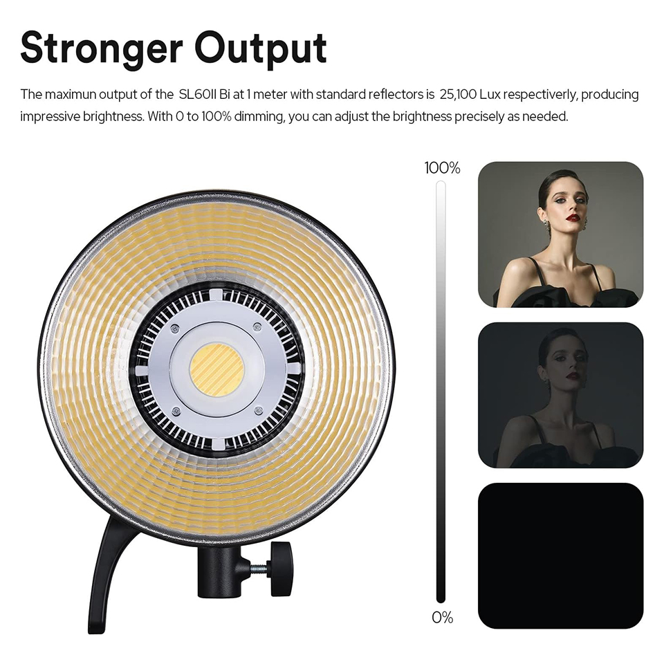 ضوء فيديو LED ثنائي اللون Godo - مراجعة Photography Lighting Description وسعره