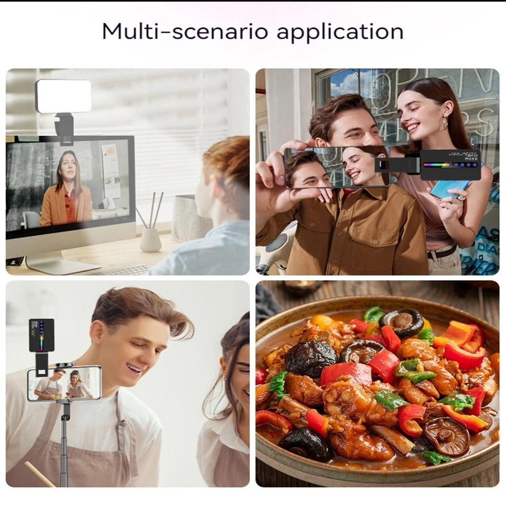 LED RGB ضوء الكاميرا كامل اللو - مراجعة Photography Lighting Description وسعره
