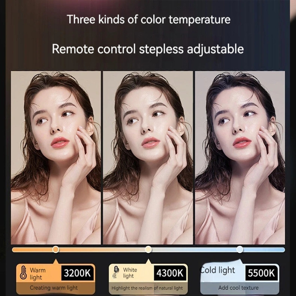 LED RGB ضوء الكاميرا كامل اللو - مراجعة Photography Lighting Description وسعره